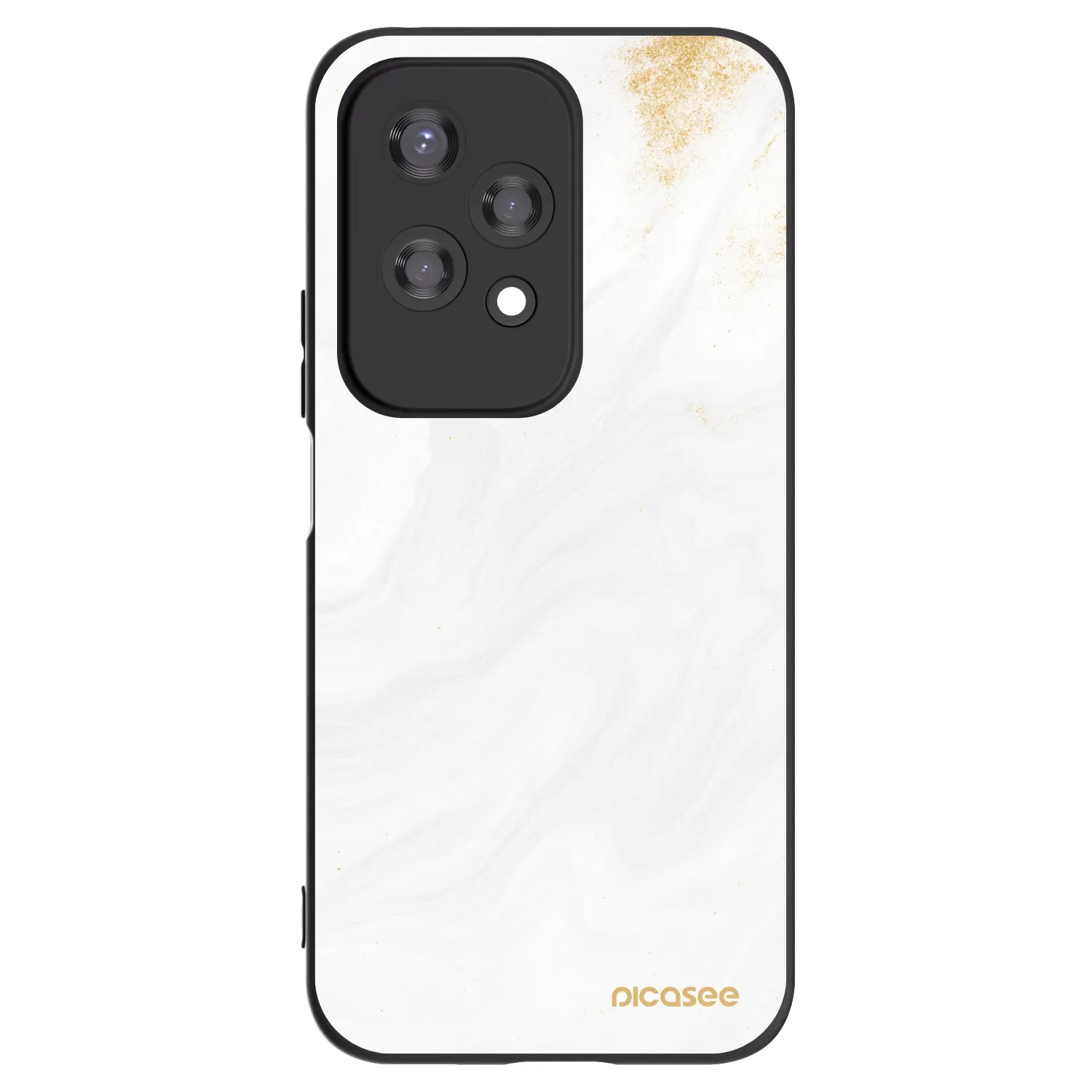 Picasee fekete szilikon tok az alábbi mobiltelefonokra Honor 200 Lite - White