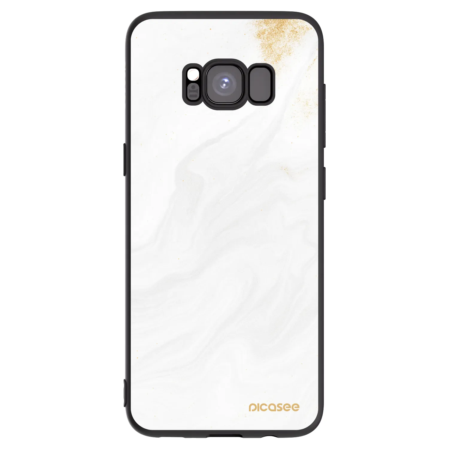 Picasee fekete szilikon tok az alábbi mobiltelefonokra Samsung Galaxy S8 G950F - White