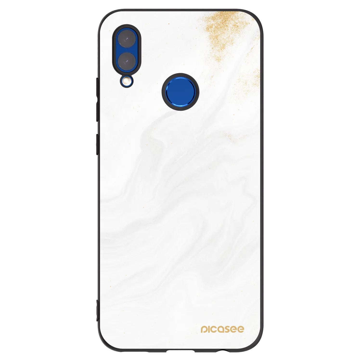 Picasee fekete szilikon tok az alábbi mobiltelefonokra Honor 10 Lite - White