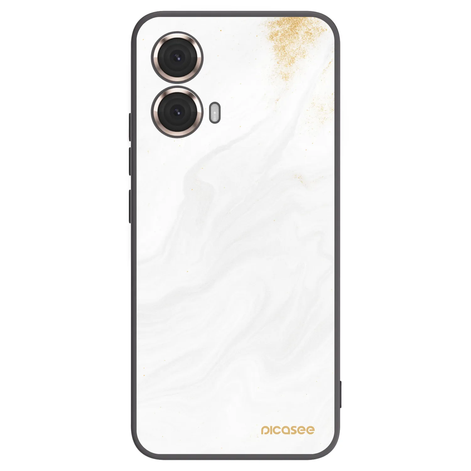 Picasee fekete szilikon tok az alábbi mobiltelefonokra Motorola Moto G85 - White