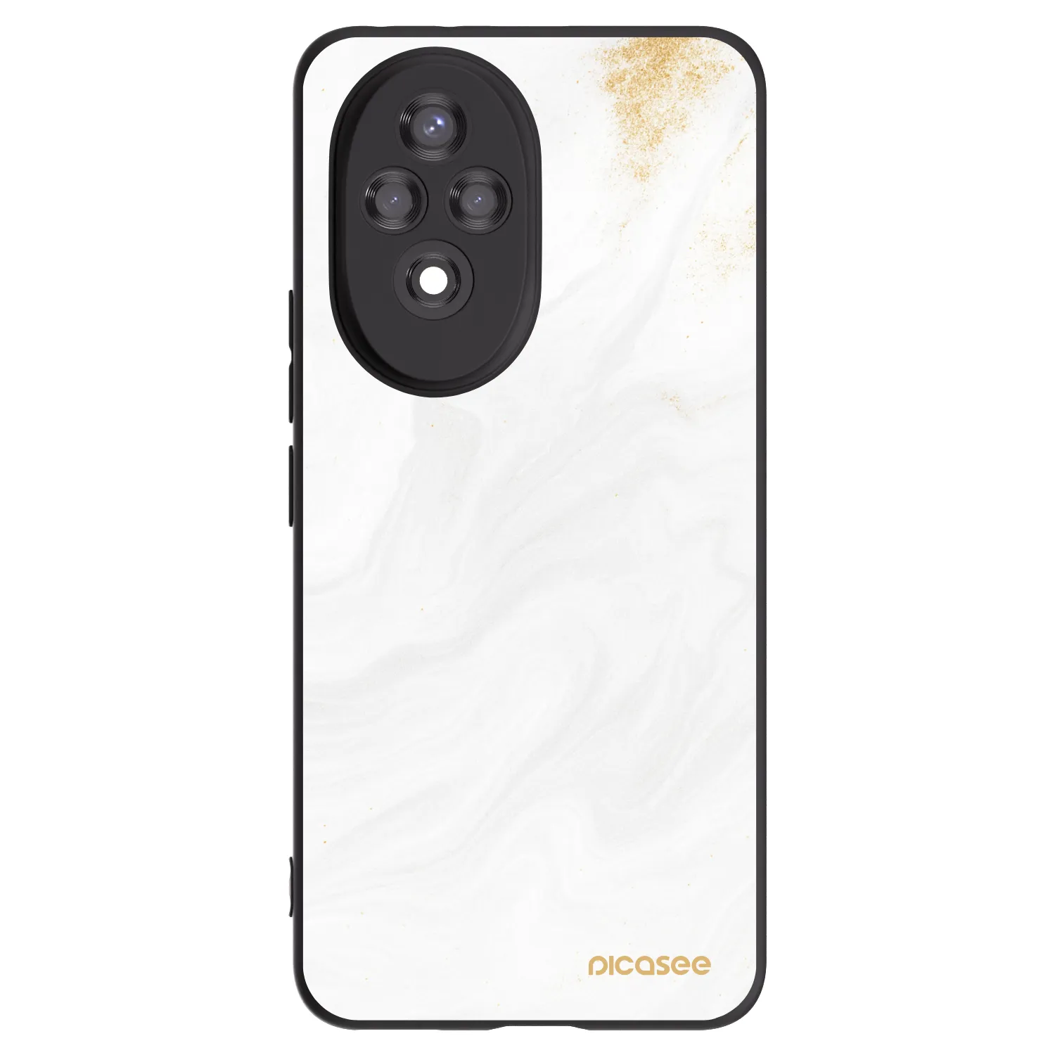 Picasee fekete szilikon tok az alábbi mobiltelefonokra Honor 200 Pro 5G - White