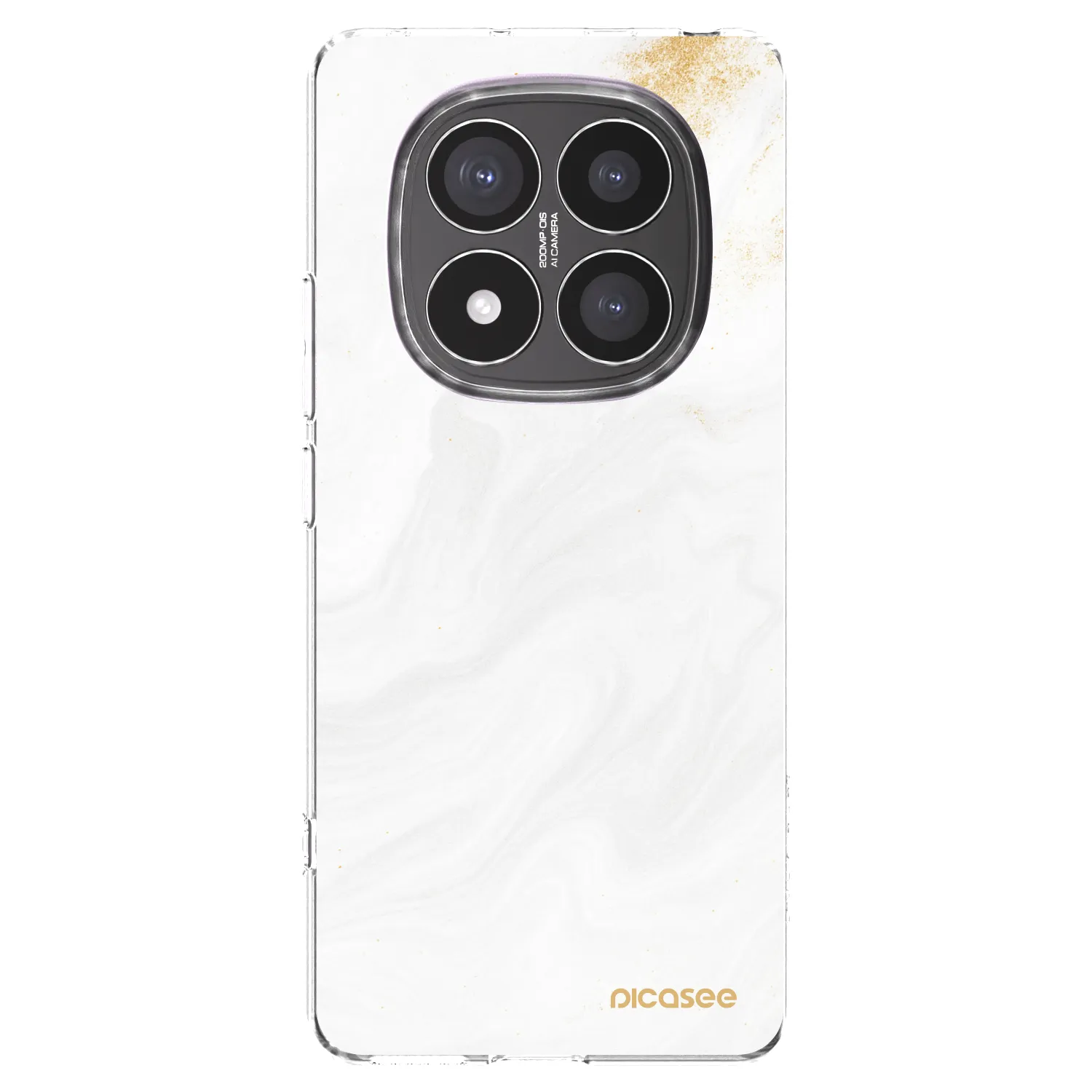 Picasee átlátszó szilikon tok az alábbi mobiltelefonokra Xiaomi Redmi Note 14 Pro+ 5G - White