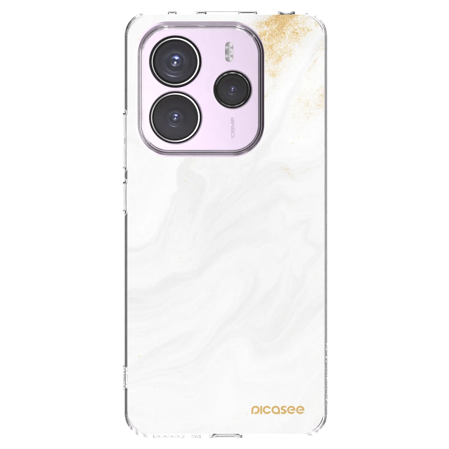 Picasee átlátszó szilikon tok az alábbi mobiltelefonokra Xiaomi Redmi Note 14 5G - White