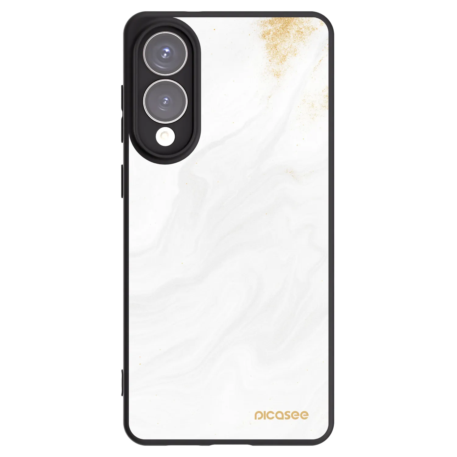 Picasee fekete szilikon tok az alábbi mobiltelefonokra Samsung Galaxy S25 Edge 5G - White
