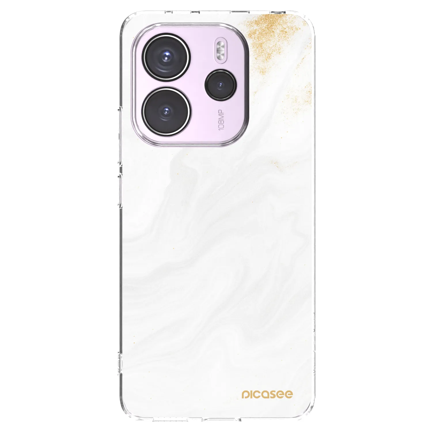 Picasee átlátszó szilikon tok az alábbi mobiltelefonokra Xiaomi Redmi Note 14 4G - White
