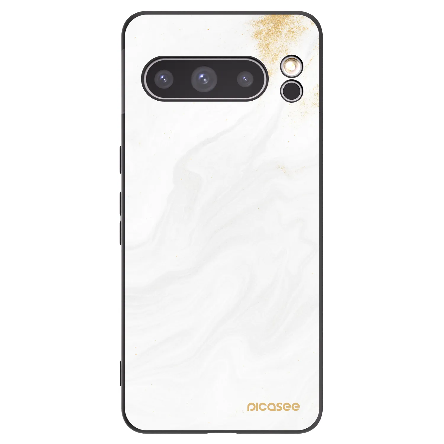 Picasee fekete szilikon tok az alábbi mobiltelefonokra Google Pixel 8 Pro - White