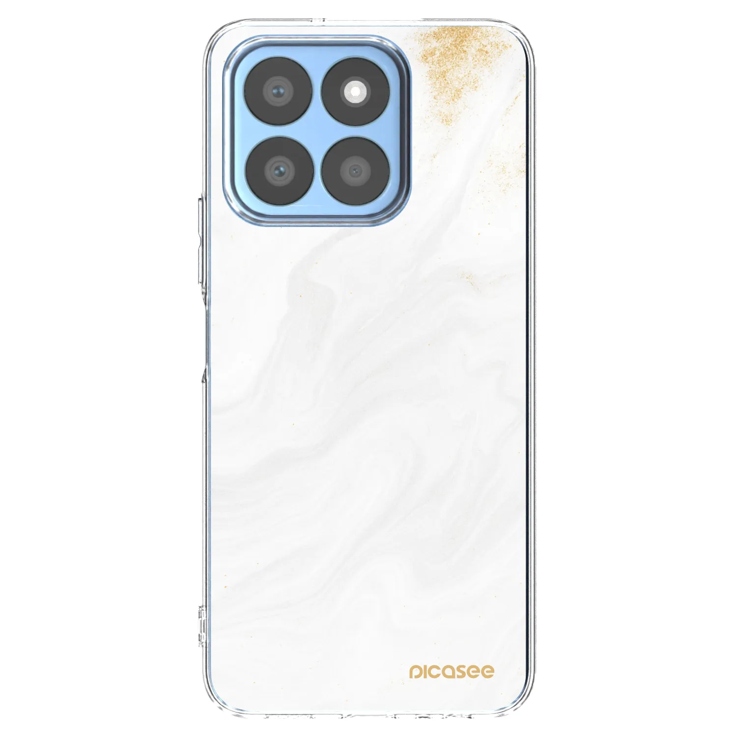 Picasee átlátszó szilikon tok az alábbi mobiltelefonokra Honor X8c - White
