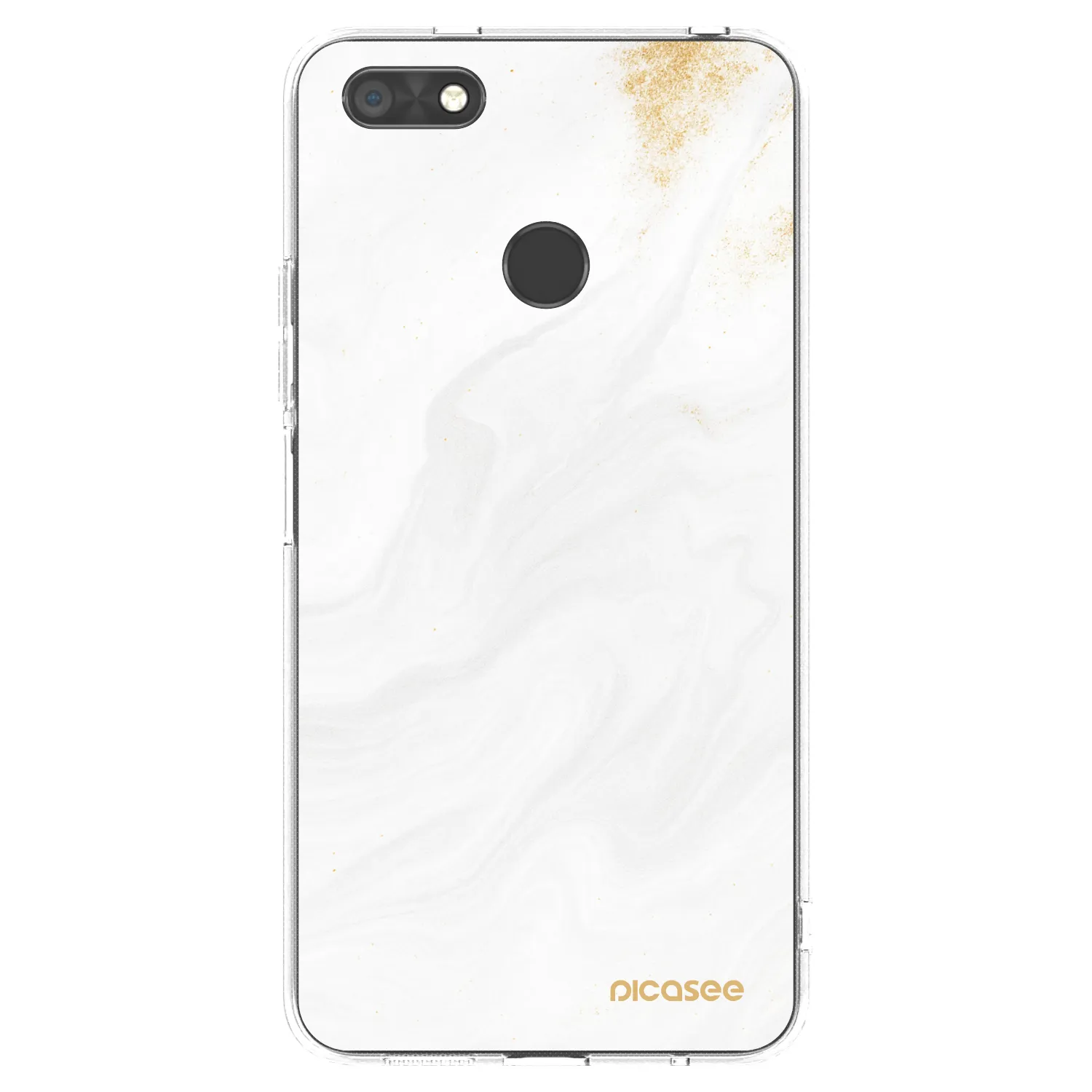 Picasee átlátszó szilikon tok az alábbi mobiltelefonokra Huawei P9 Lite Mini - White
