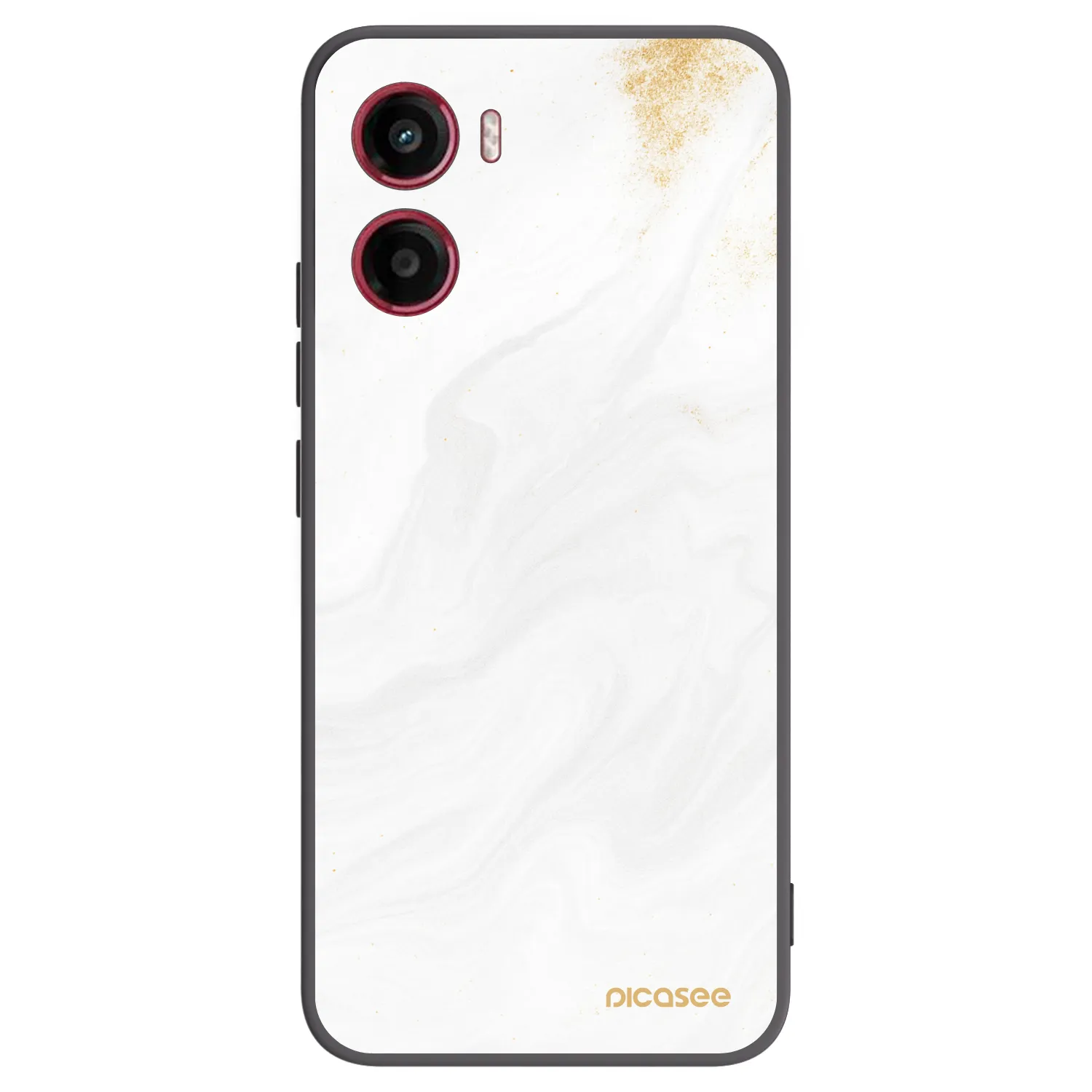 Picasee fekete szilikon tok az alábbi mobiltelefonokra Motorola Moto G05 - White