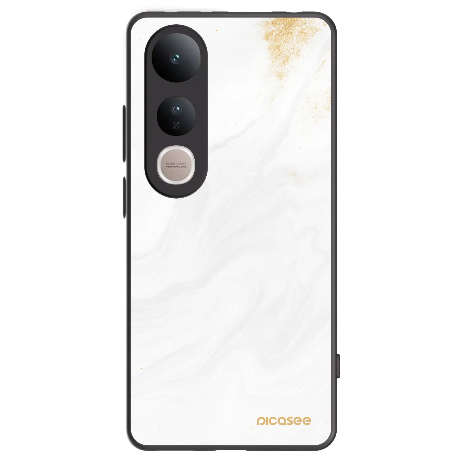 Picasee fekete szilikon tok az alábbi mobiltelefonokra Vivo V50 Lite 5G - White