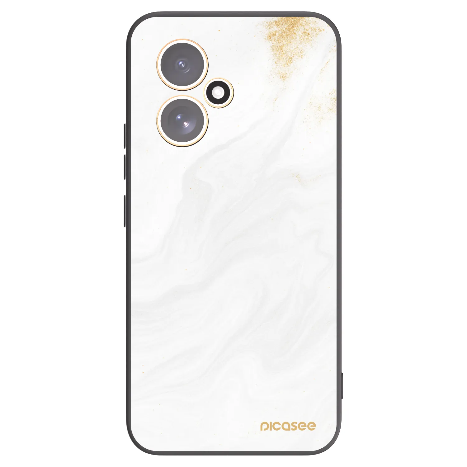 Picasee fekete szilikon tok az alábbi mobiltelefonokra Honor 400 5G - White