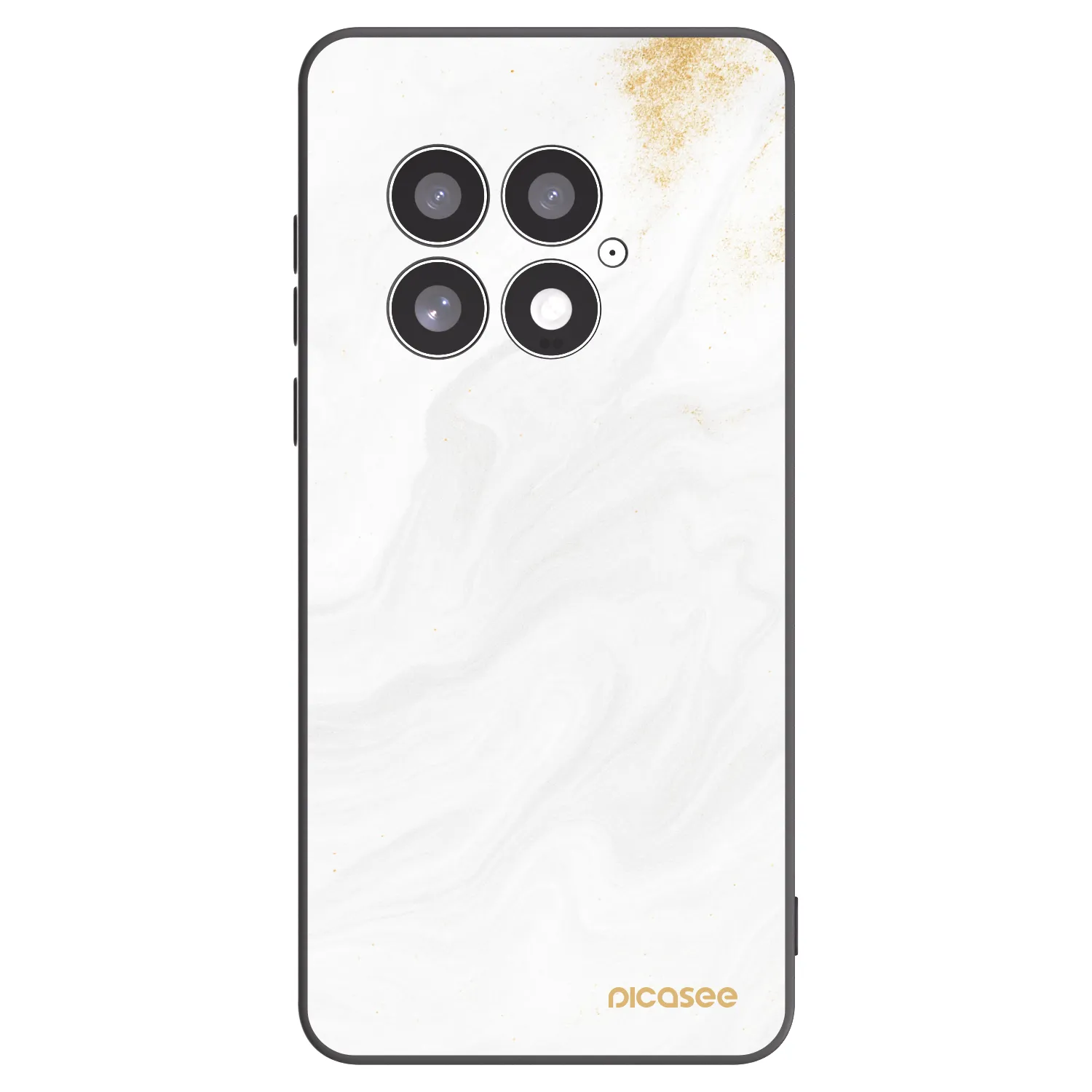 Picasee fekete szilikon tok az alábbi mobiltelefonokra OnePlus 13 5G - White