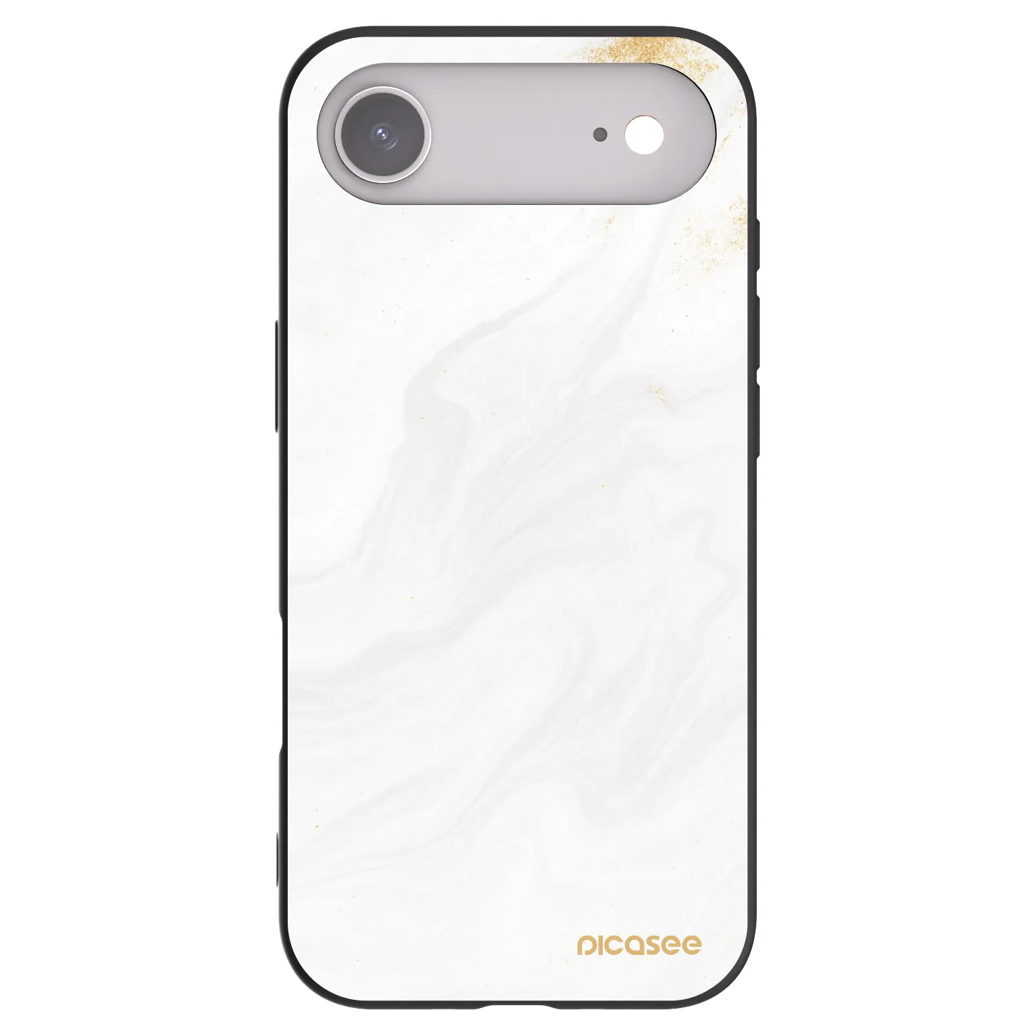 Picasee fekete szilikon tok az alábbi mobiltelefonokra Apple iPhone Air - White