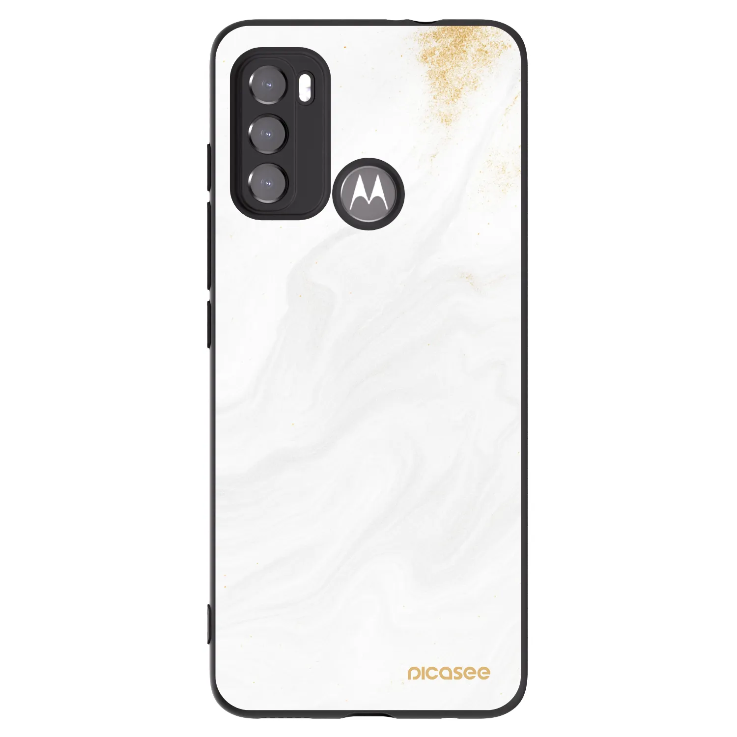 Picasee fekete szilikon tok az alábbi mobiltelefonokra Motorola Edge 60 5G - White