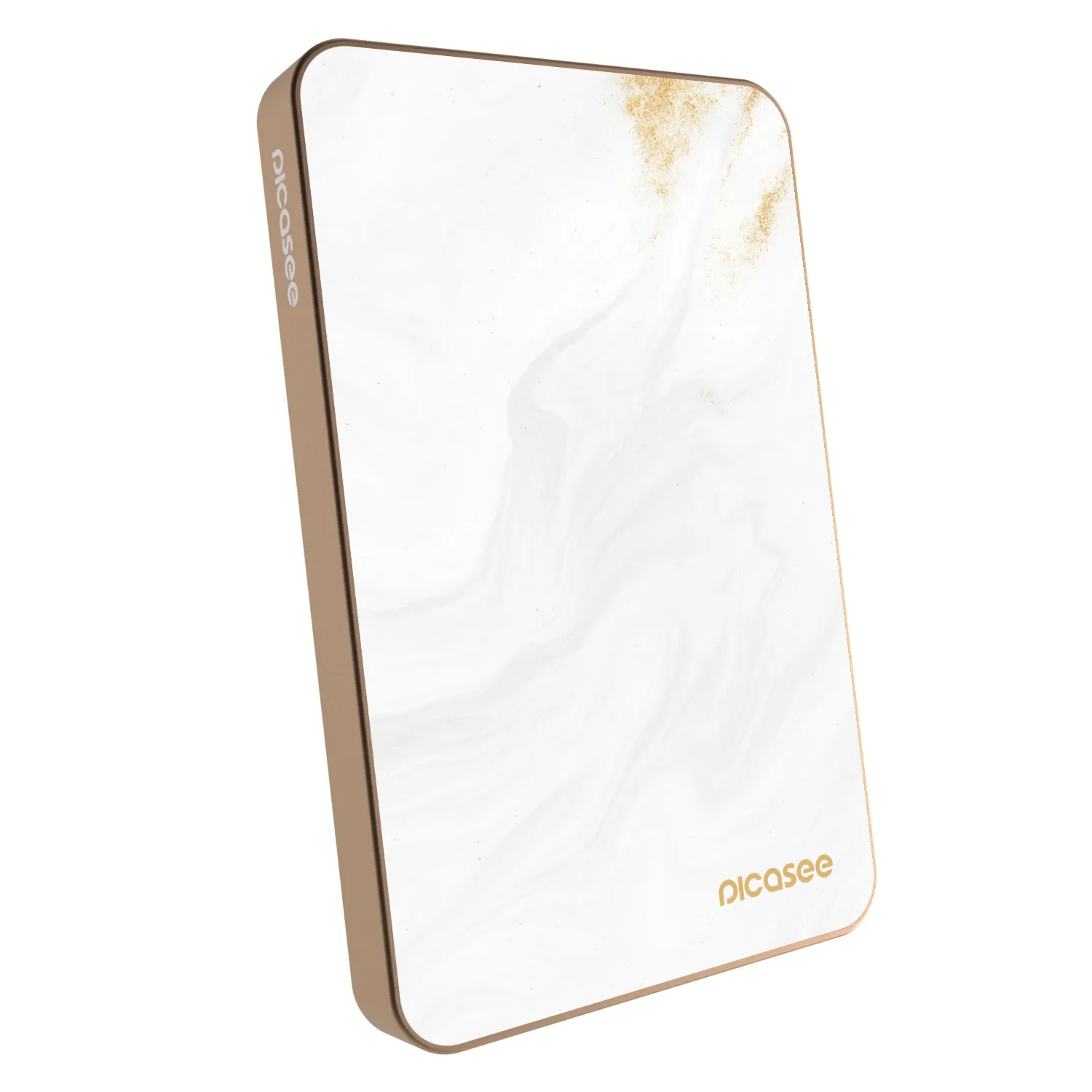 Picasee Powerbank MagSafe 5 000 mAh Aranysárga - White