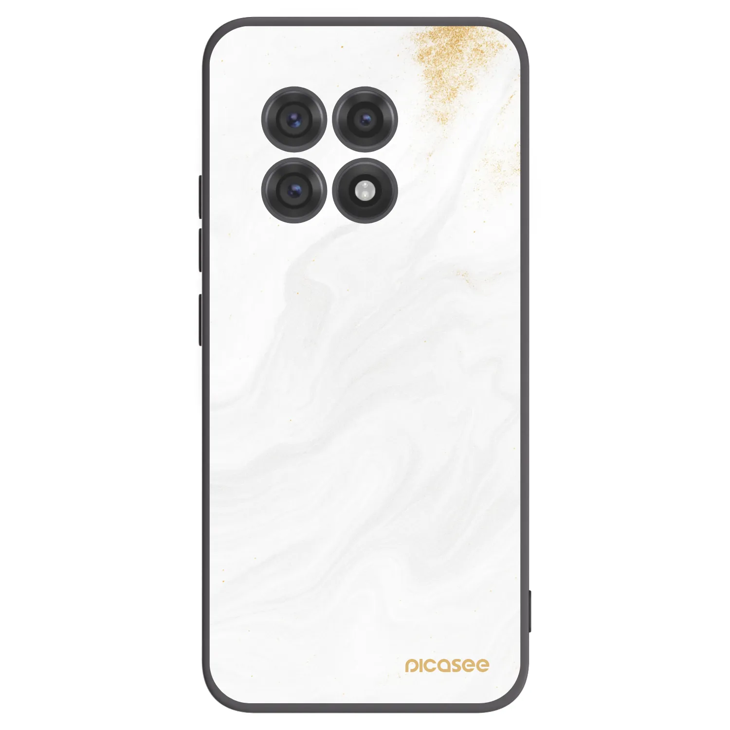 Picasee fekete szilikon tok az alábbi mobiltelefonokra OnePlus 13R 5G - White