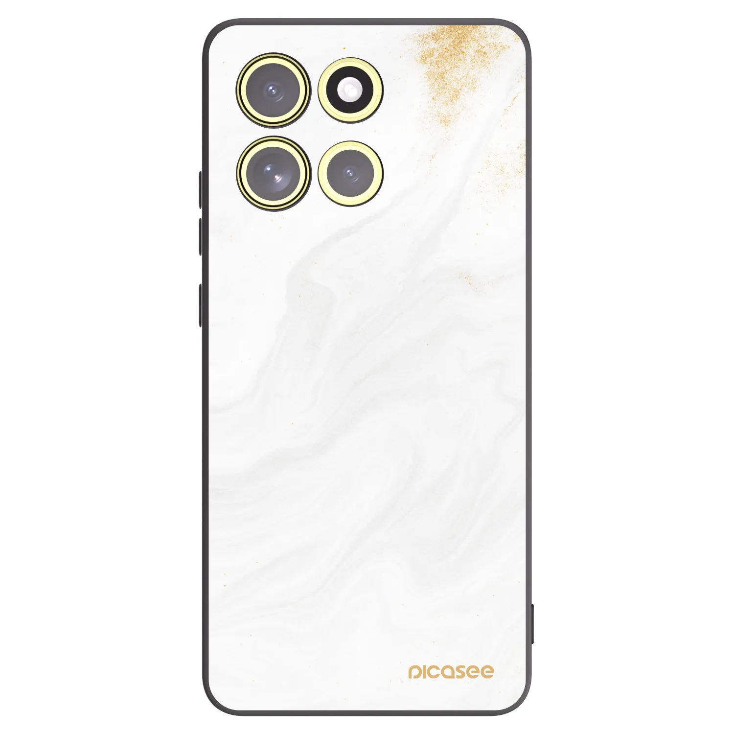 Picasee fekete szilikon tok az alábbi mobiltelefonokra Motorola Moto G86 5G - White