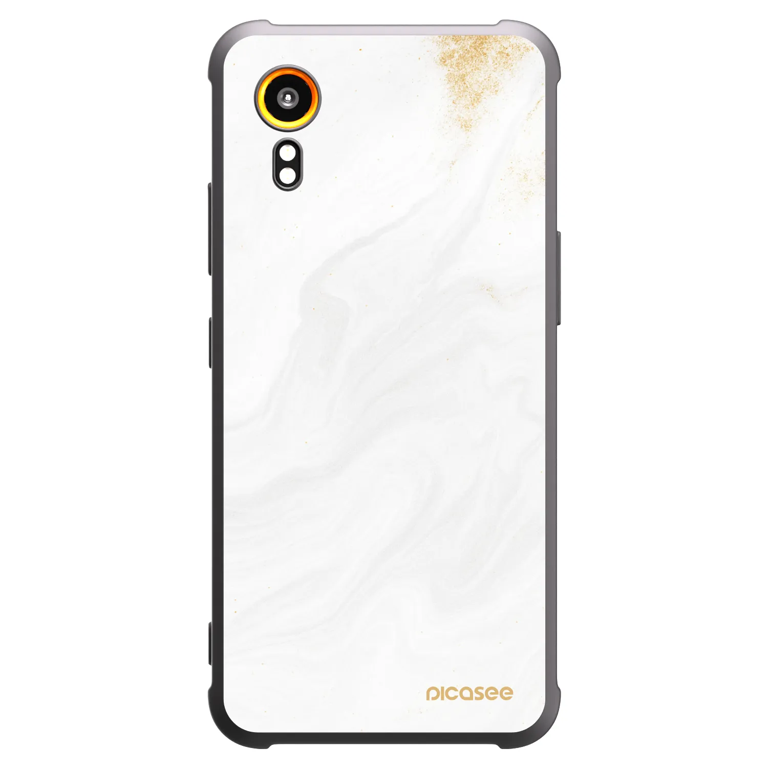 Picasee fekete szilikon tok az alábbi mobiltelefonokra Samsung Galaxy Xcover 7 - White