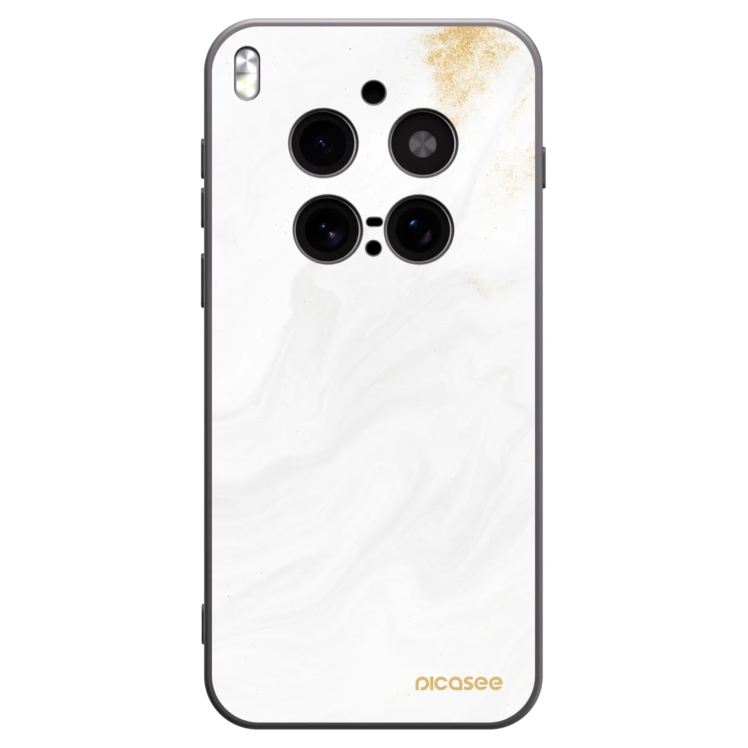 Picasee fekete szilikon tok az alábbi mobiltelefonokra Vivo X300 Pro - White