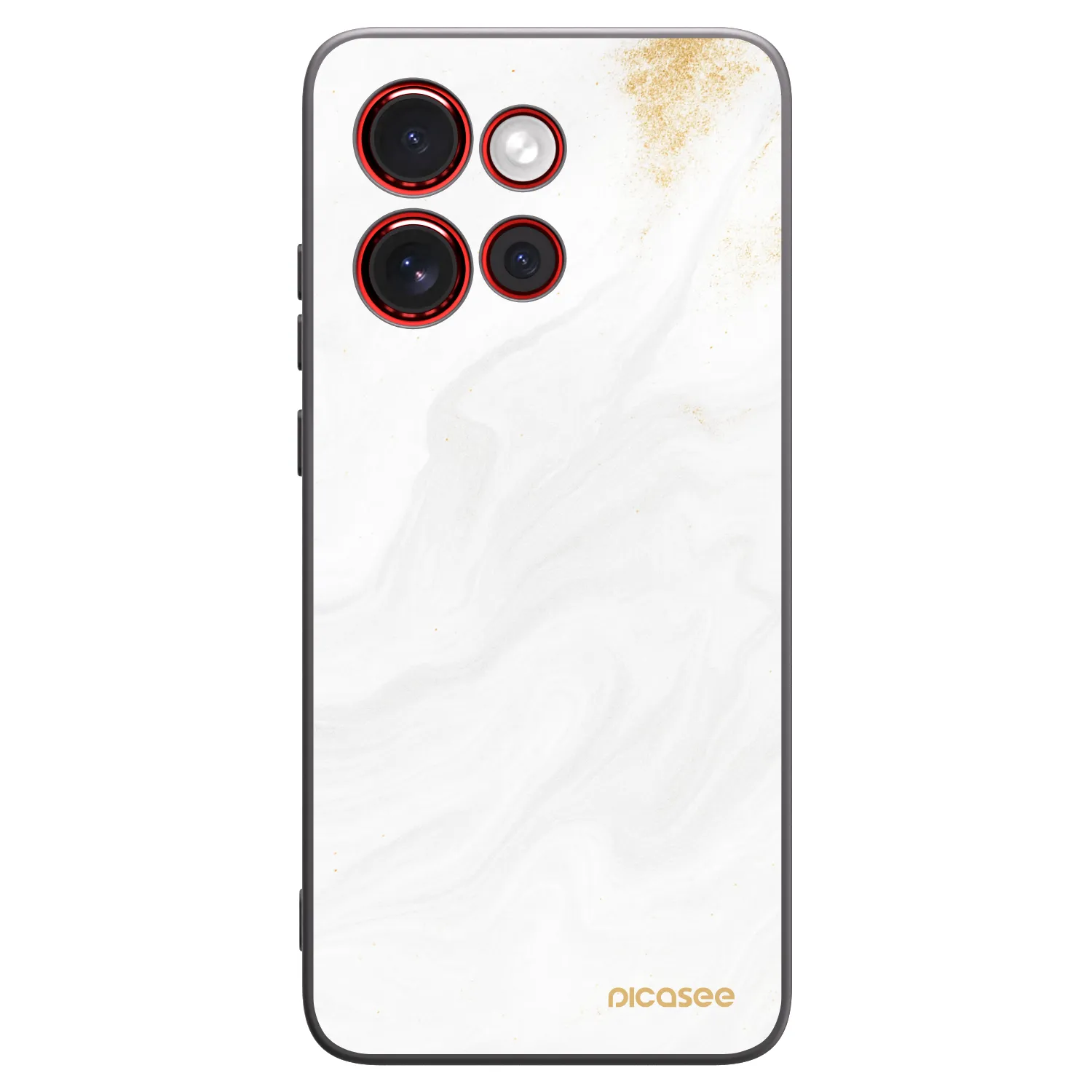 Picasee fekete szilikon tok az alábbi mobiltelefonokra Motorola Edge 60 Neo 5G - White