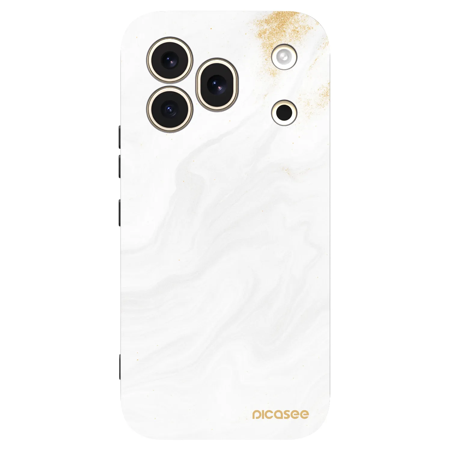 Picasee fekete szilikon tok az alábbi mobiltelefonokra Honor 600 Pro - White