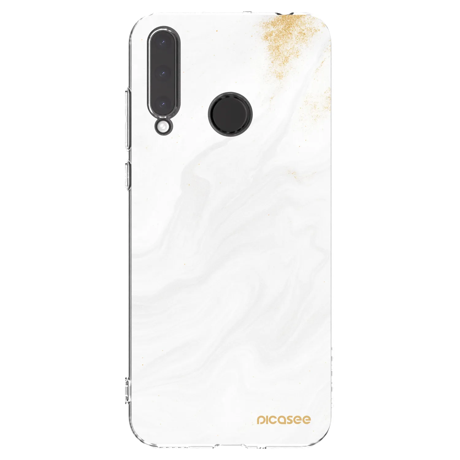 Picasee átlátszó szilikon tok az alábbi mobiltelefonokra Honor 20 Lite - White