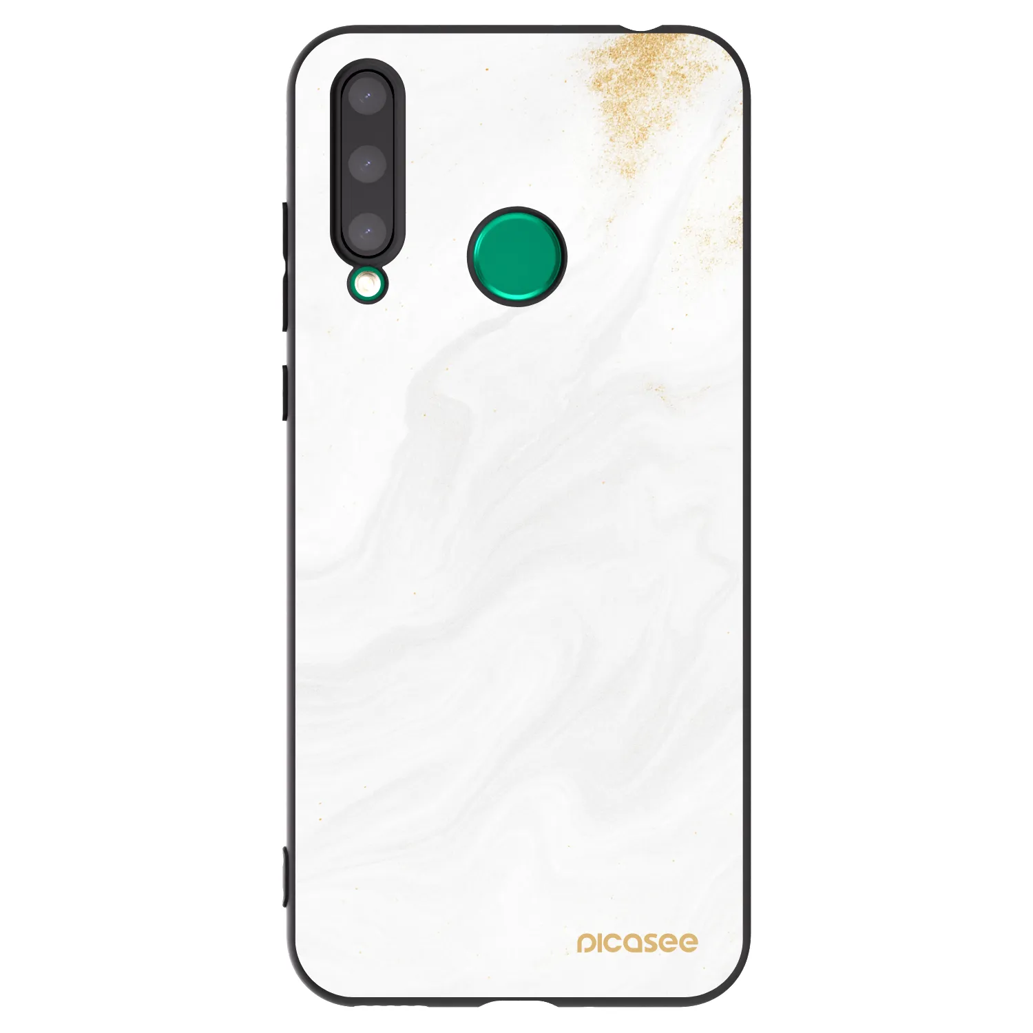 Picasee fekete szilikon tok az alábbi mobiltelefonokra Honor 20 Lite - White