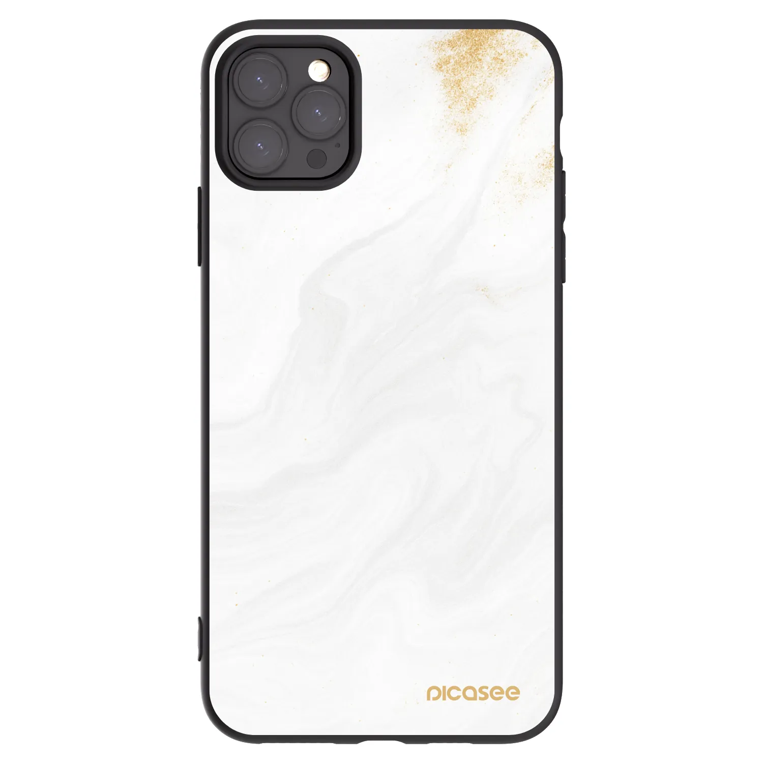 Picasee fekete szilikon tok az alábbi mobiltelefonokra Apple iPhone 11 Pro Max - White