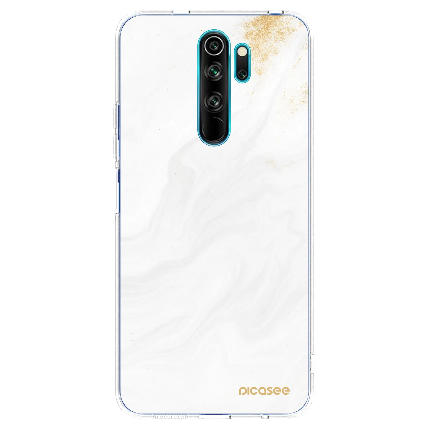 Picasee átlátszó szilikon tok az alábbi mobiltelefonokra Xiaomi Redmi Note 8 Pro - White