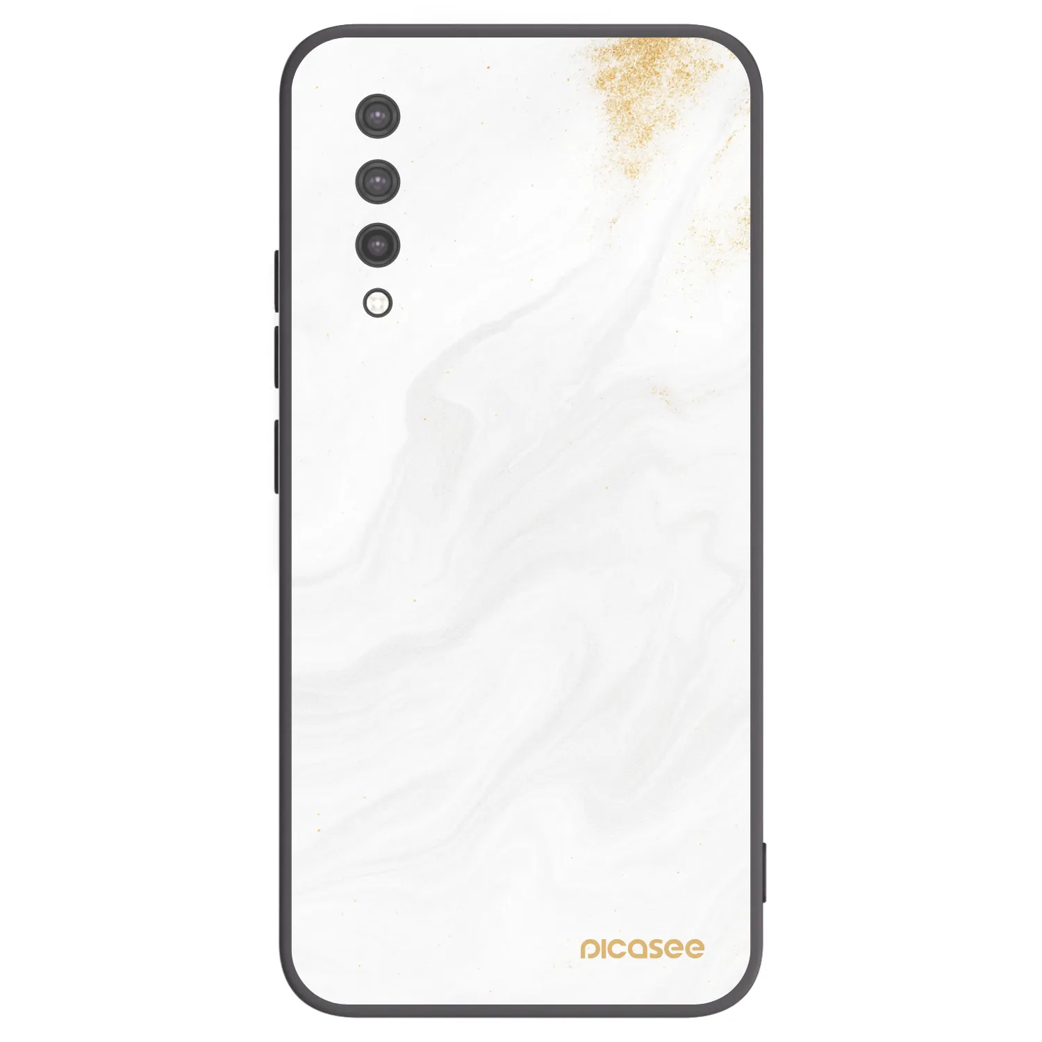 Picasee fekete szilikon tok az alábbi mobiltelefonokra Xiaomi Mi 9 Lite - White