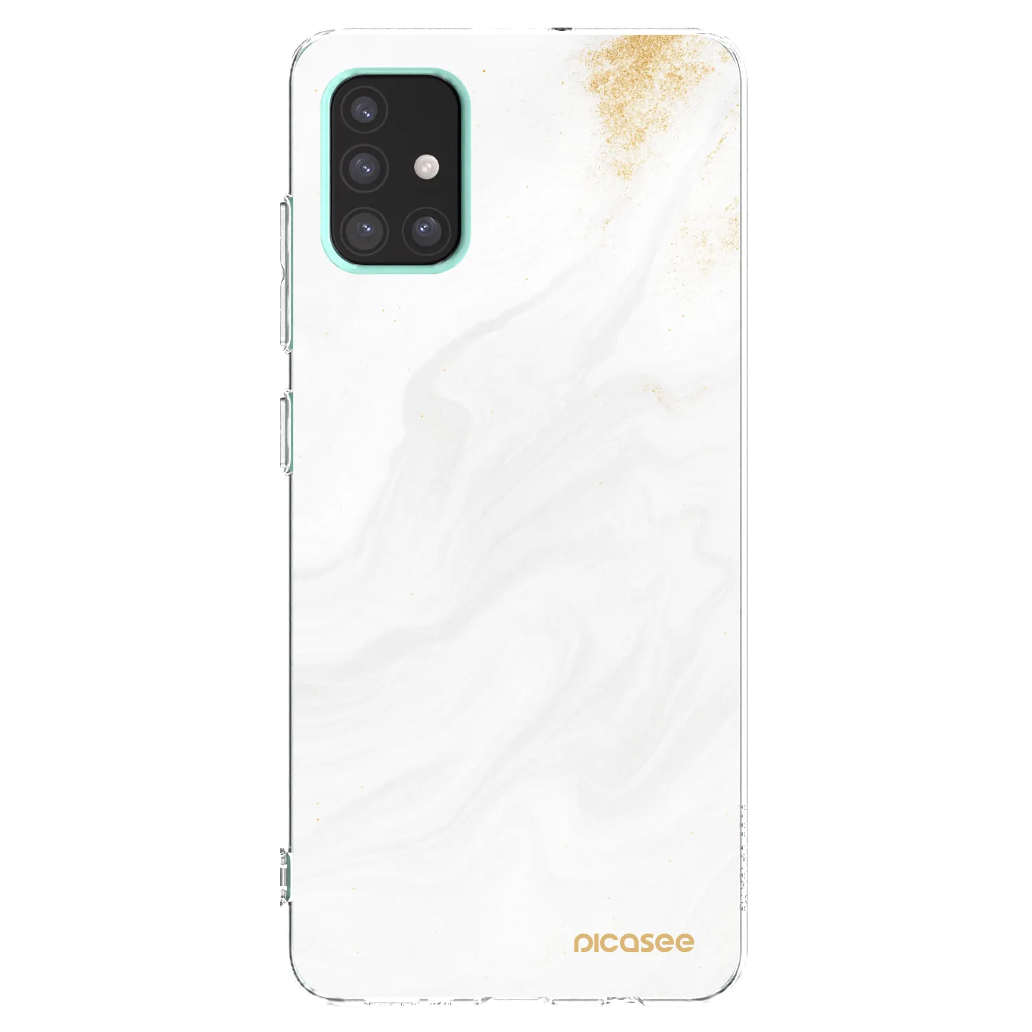 Picasee átlátszó szilikon tok az alábbi mobiltelefonokra Samsung Galaxy A51 A515F - White