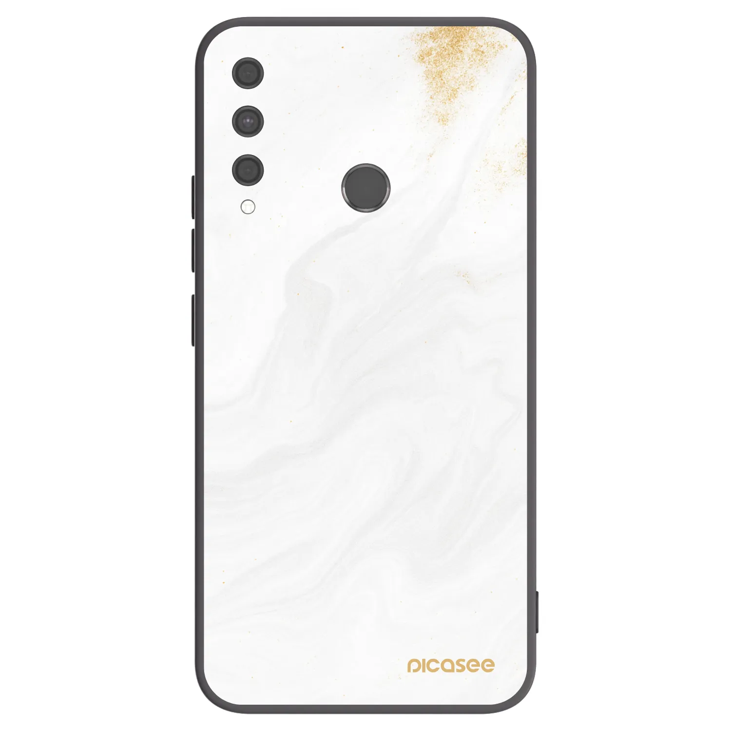 Picasee fekete szilikon tok az alábbi mobiltelefonokra Huawei P40 Lite E - White