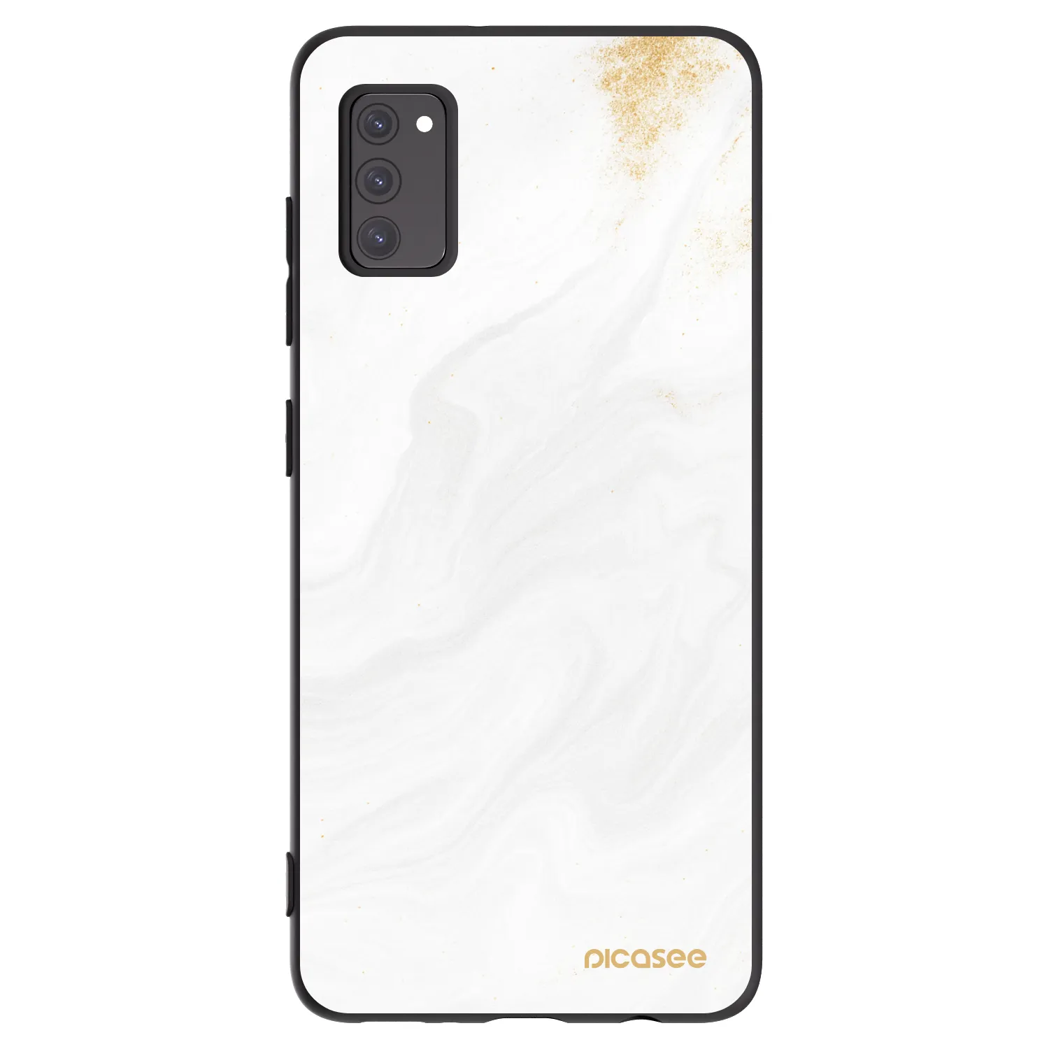 Picasee fekete szilikon tok az alábbi mobiltelefonokra Samsung Galaxy A41 A415F - White