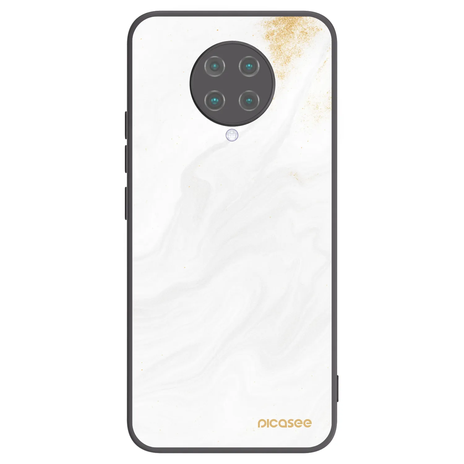 Picasee fekete szilikon tok az alábbi mobiltelefonokra Xiaomi Poco F2 Pro - White