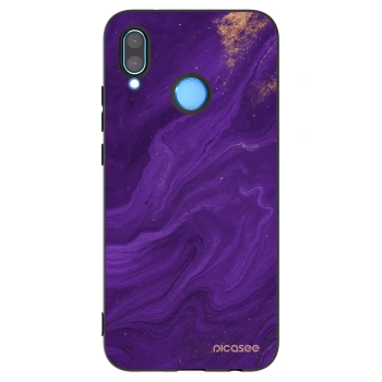 Picasee fekete szilikon tok az alábbi mobiltelefonokra Huawei P20 Lite - Purple