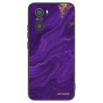 Picasee fekete szilikon tok az alábbi mobiltelefonokra Xiaomi Poco F3 - Purple
