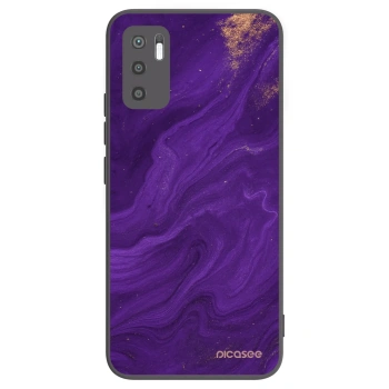 Picasee fekete szilikon tok az alábbi mobiltelefonokra Xiaomi Redmi Note 10 5G - Purple