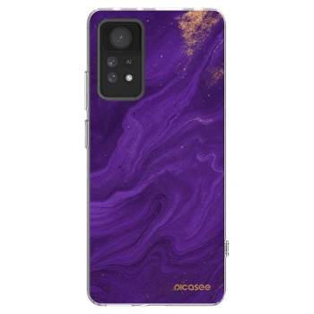 Picasee átlátszó szilikon tok az alábbi mobiltelefonokra Xiaomi Redmi Note 11 Pro - Purple