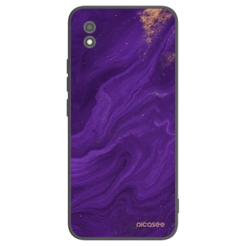 Picasee fekete szilikon tok az alábbi mobiltelefonokra Realme C11 (2021) - Purple