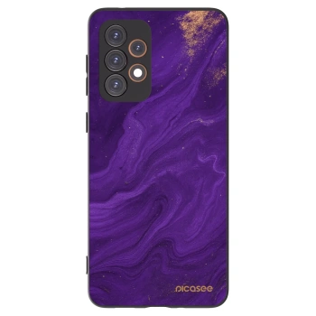 Picasee fekete szilikon tok az alábbi mobiltelefonokra Samsung Galaxy A33 5G A336 - Purple