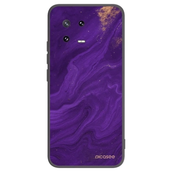 Picasee fekete szilikon tok az alábbi mobiltelefonokra Xiaomi 13 Pro - Purple