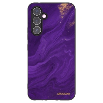 Picasee fekete szilikon tok az alábbi mobiltelefonokra Samsung Galaxy A54 5G A546B - Purple