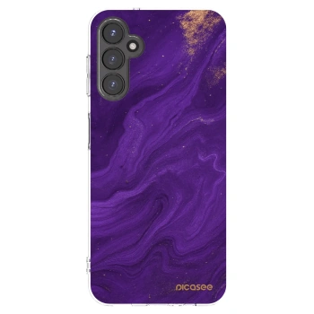 Picasee átlátszó szilikon tok az alábbi mobiltelefonokra Samsung Galaxy A14 4G A145R - Purple