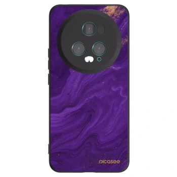 Picasee fekete szilikon tok az alábbi mobiltelefonokra Honor Magic5 Pro - Purple