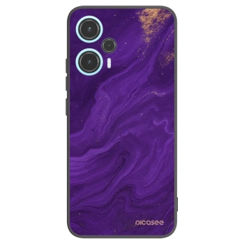 Picasee fekete szilikon tok az alábbi mobiltelefonokra Xiaomi Poco F5 - Purple