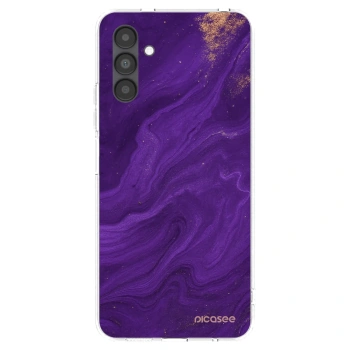 Picasee átlátszó szilikon tok az alábbi mobiltelefonokra Samsung Galaxy A04s A047F - Purple