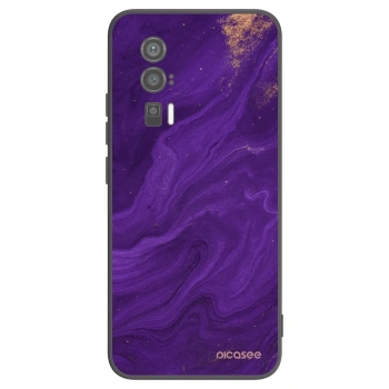 Picasee fekete szilikon tok az alábbi mobiltelefonokra Xiaomi Poco F5 Pro 5G - Purple
