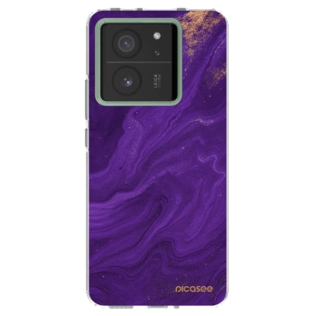 Picasee átlátszó szilikon tok az alábbi mobiltelefonokra Xiaomi 13T Pro - Purple