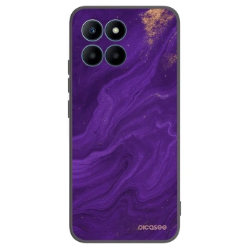 Picasee fekete szilikon tok az alábbi mobiltelefonokra Honor 70 Lite - Purple