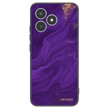 Picasee fekete szilikon tok az alábbi mobiltelefonokra Realme C53 - Purple